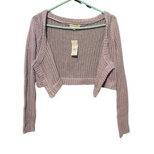 L.A. Hearts Purple long sleeve cardigan